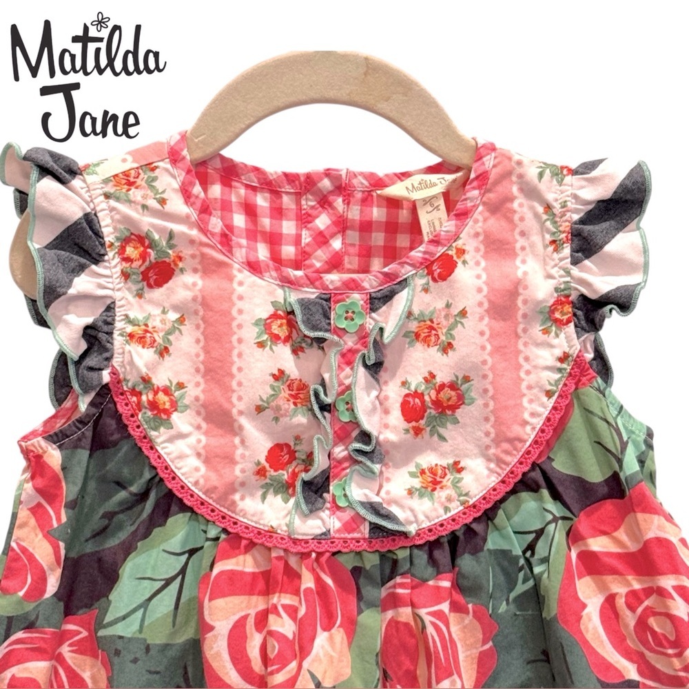 Matilda Jane Size 6 Brilliant Daydream All Abloom Floral Dress - Picture 3 of 7